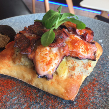 Tosta de pulpo